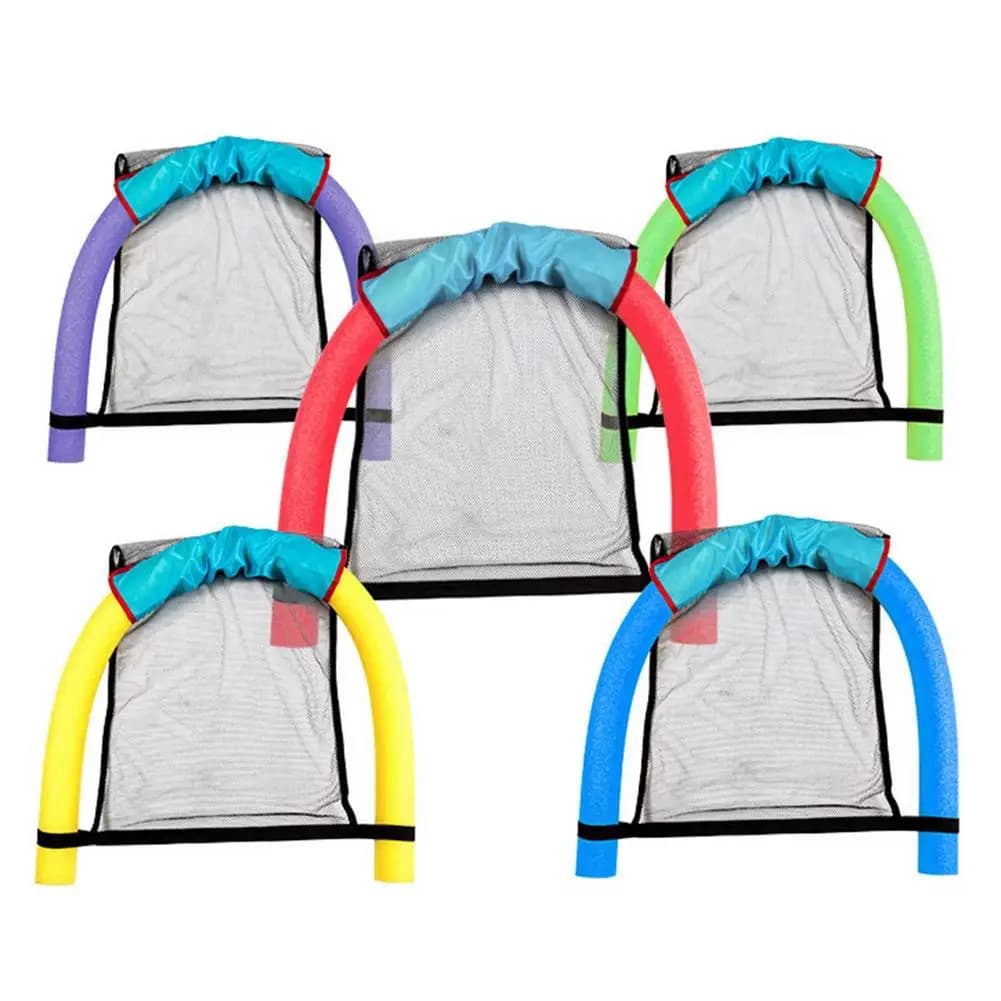 Pool Floating Chair Water Hammock Swimming Stick Foam Buoyancy Stick Auxiliary Solid Water Toy Kid Adult Seat Net Water Float