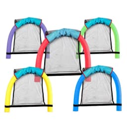 Pool Floating Chair Water Hammock Swimming Stick Foam Buoyancy Stick Auxiliary Solid Water Toy Kid Adult Seat Net Water Float
