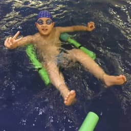 Pool Floating Chair Water Hammock Swimming Stick Foam Buoyancy Stick Auxiliary Solid Water Toy Kid Adult Seat Net Water Float