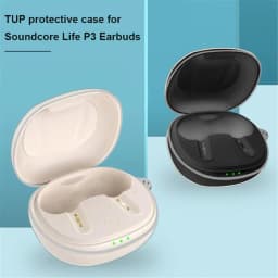 Transparent Case With Hook For Soundcore Life P3 Clear Earphone Protective Cover Wireless Earphone Case Protective Cover