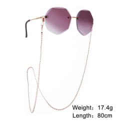 Stainless Steel Customized Name Glasses Chain for Women Sunglasses Straps Lanyard Custom Name Mask Chain Personalized Jewelry