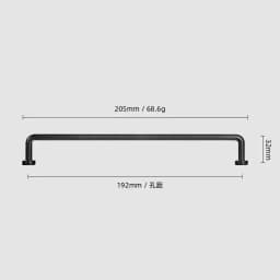 Goo-Ki Modern Black Silver Bronze Handles Cabinet Pulls Kitchen Door Handles Drawer Knobs Cupboard Handle for Furniture Hardware