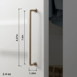 Goo-Ki Modern Black Silver Bronze Handles Cabinet Pulls Kitchen Door Handles Drawer Knobs Cupboard Handle for Furniture Hardware