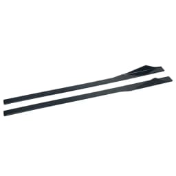MagicKit GLOSS BLACK FOR BMW F22 F23 M PERFORMANCE STYLE SIDE SKIRT EXTENSION 13-18 BLADE