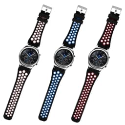 Silicone band for samsung galaxy watch active 2 46/42mm Gear S3 Breathable sport bracelet 20/22mm huawei watch gt 2e/pro strap