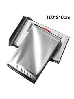 160x210cm Emergency Blanket Tear Resistant Windproof Sun Protection Thermal Insulation Blanket Outdoors Hiking Survival Aid