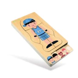 Human Body Puzzle Wooden Boys Girls Body Structure Children Puzzles Montessori Educational Children Toys Kids Toys