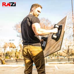 Raizi GRABO Portable Electric Vacuum Suction Cup Lifter for Granite Glass Tile Heavy Lifting Tool Heavy Slab Lifting Lifter