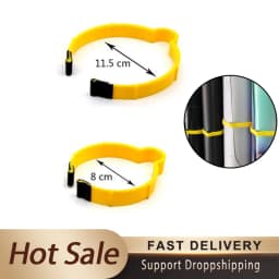 5PCS/Pack Car Wrap Sticker Clamp Vinyl Film Sheet Clip Fastener Roll Clamp Ring Auto Tint Film Clip Car Film Application Tool