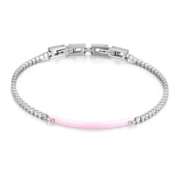 BONISKISS 2020 Hot Sale Ceramic Bracelets Bangles for Women Stainless Steel Double Buckle Adjustable Length Ladies Bracelet