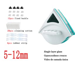 Magnetic Glass Brush Double Side Glass Cleaning Brush For Window Cleaning Household Cleaning Tool Magnetic Window Cleaner Brush