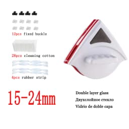 Magnetic Glass Brush Double Side Glass Cleaning Brush For Window Cleaning Household Cleaning Tool Magnetic Window Cleaner Brush