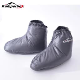 Kamperbox Down Sleeping Slippers Down Socks Camping Down Booties for Sleeping Bag Camping Socks AQ3