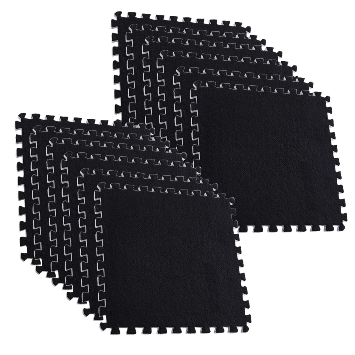 12PCS Gym Floor Mat EVA foam Stitching Mat Interlocking Floor Tiles Ultra-thick Splicing Floor Mat for Yoga Fitness Rugs Floor