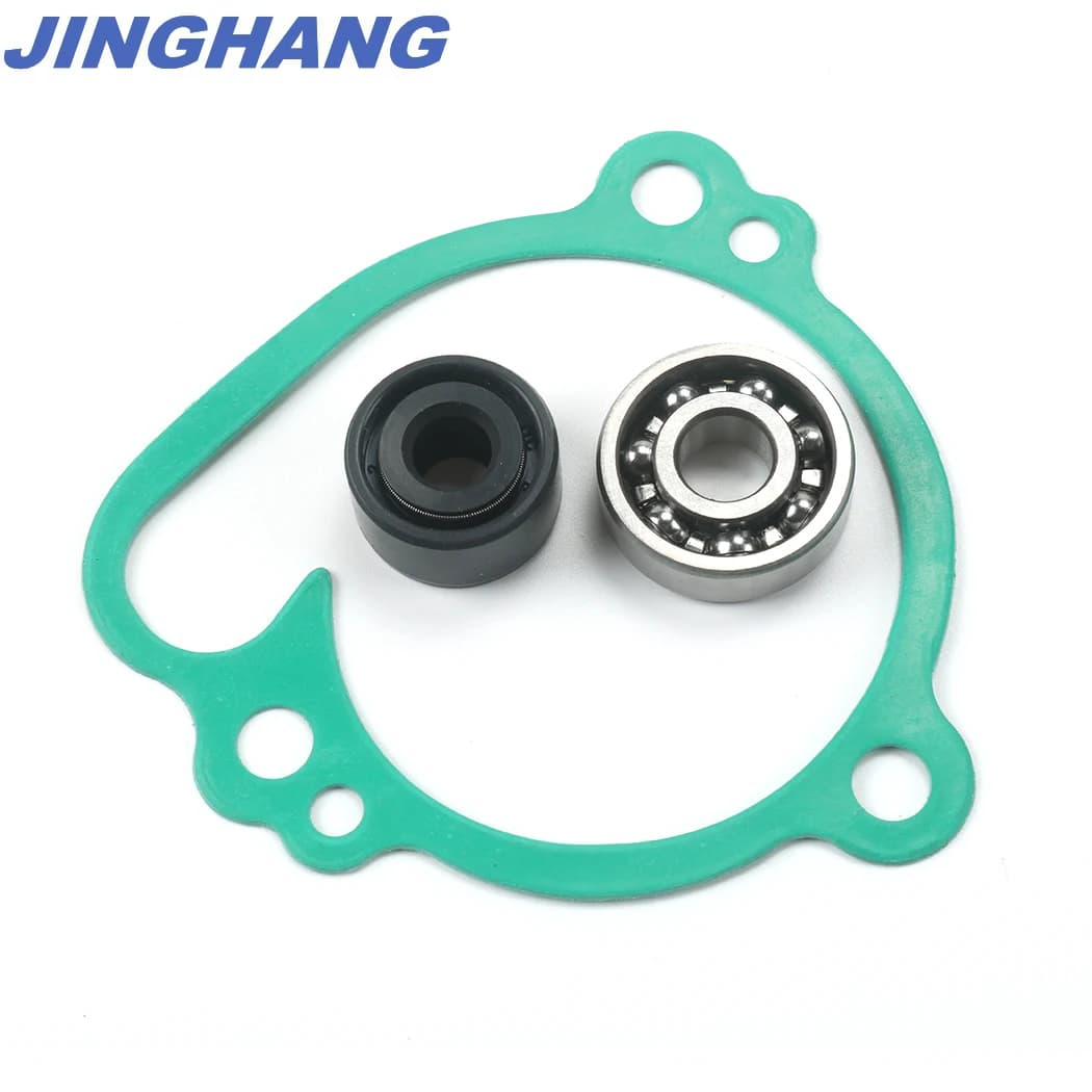 Water Pump Repair Kit Rebuild Gaskets Seals For KAWASAKI KX80 KX85 KX100 RM100