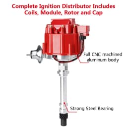 New HEI Distributor ELECTRIC Fit for CHEVROLET 305 350 400 C.I 8 CYL for BUICK GMC FOR CHEVY 228 350