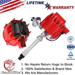 New HEI Distributor ELECTRIC Fit for CHEVROLET 305 350 400 C.I 8 CYL for BUICK GMC FOR CHEVY 228 350