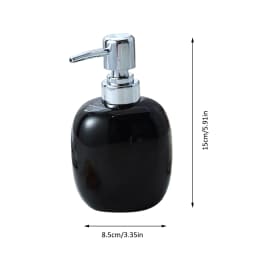 Soap Dispenser Bottle Bathroom Shampoo Bottle Large-capacity Press Type Lotion Body Soap Empty Bottle Shampoo Shower 450ML