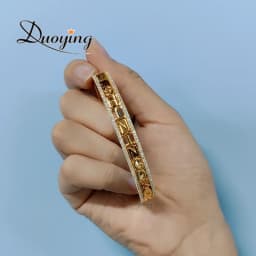Duoying DIY Slider Charms Earring Custom Name Bracelets Bangle Zirconia Letters Zodiac Personalized Necklace Name DIY Jewelry