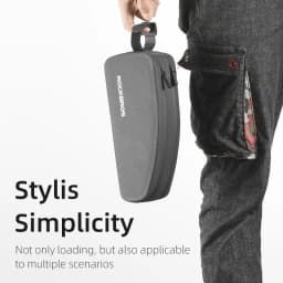 ROCKBROS Road Bicycle Bag Bike Waterproof Frame Bag Cycling Top Front Tube MTB Bicycle Bag Black Bike Accessories