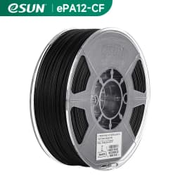 ESUN Nylon 12 Carbon Fiber Filament EPA12-CF Filament 1.75mm 3D Printer Filament 1KG 2.2LBS 3D Printing Filament For 3D Printer