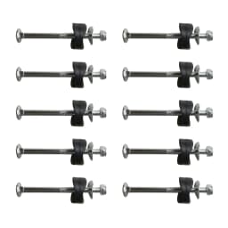 10Pcs Trampoline Screws Galvanized Steel Screw Jump Bed Stability Tool 7.7cm Accessories Anchor Kit Trampoline Nail Tool