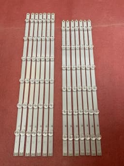 LED Strip For 55LA6208 55LA620V 55LA6230 55LA6200 55LN6200 55LN5700 LZ5501TVEPWA POLA2.0 55 R L LA62M55T120V12 55LA6210