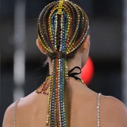 Fashion Long Rhinestone Head Chain Jewelry Crystal for Women New Hair Accessories Designer Cute Boho Bridal Headband Luxury Gift