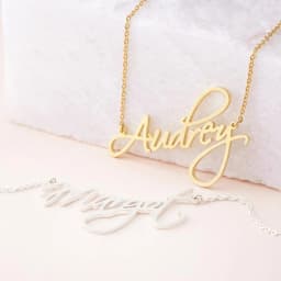 Name Neckalce Dainty Personalized Jewelry Custom Children Name Neckalce for Mom Tween Girl Christmas Gift