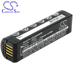 CameronSino Battery for SHURE GLXD1 GLXD2 GLX-D Digital Wireless Systems MXW2 fits SHURE SB902 Speaker Battery 1100mAh 3.70V