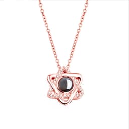 Customized Family Lover Pet Photo Projection Necklace Love Memory Choker Necklace Valentine's Day Mother's Day Gift Dropshipping