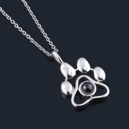 Customized Family Lover Pet Photo Projection Necklace Love Memory Choker Necklace Valentine's Day Mother's Day Gift Dropshipping