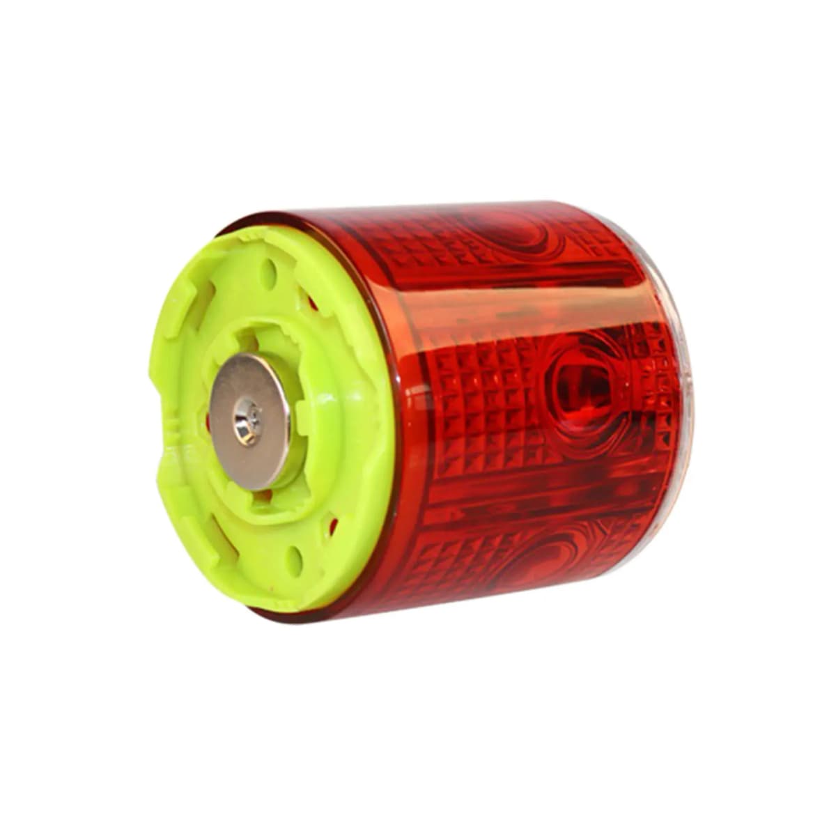 Solar Warning Light ILED Ceiling Crane Construction Road Night Block Roof Light Magnet Car Brake Warning Light Red Bearable