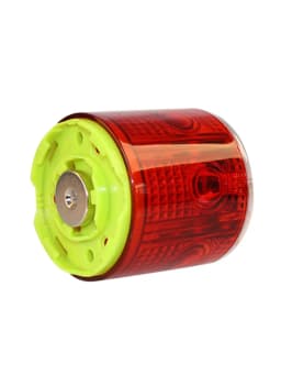 Solar Warning Light ILED Ceiling Crane Construction Road Night Block Roof Light Magnet Car Brake Warning Light Red Bearable