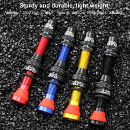 60mm Schrader Valve Core Mountain Road Bike Replacement Tubeless Core Schrader Valve Tubeless Tyre Valve Accessories