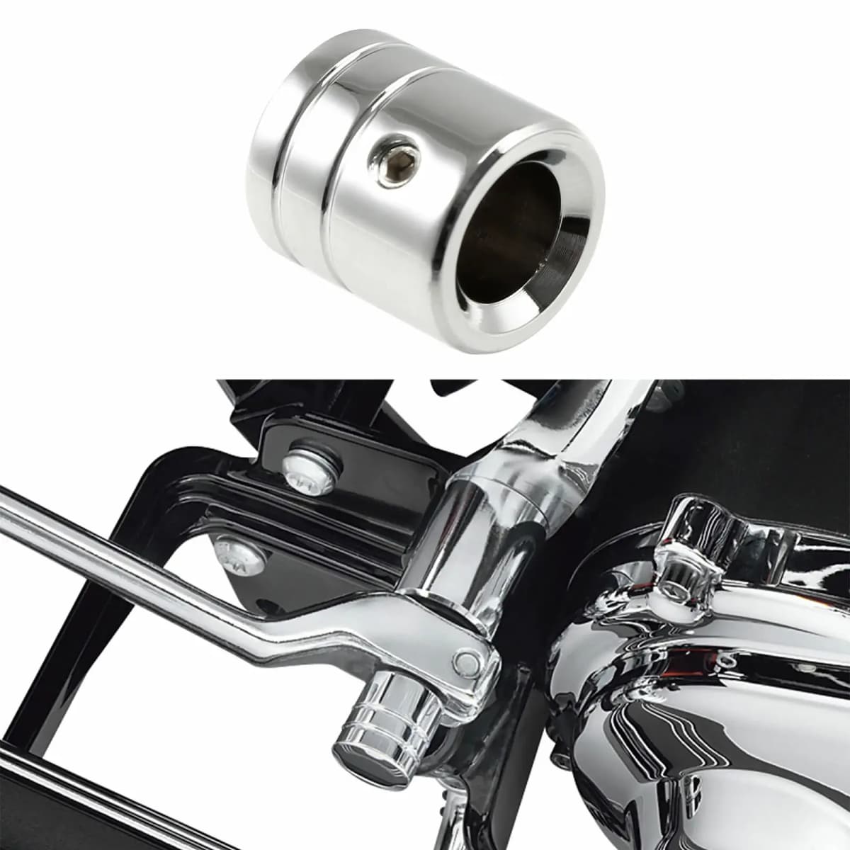 Motorcycle Heel Shift Shifter Lever Shaft Cap Cover For Harley Touring 1982-2021 Softail 1982-2017