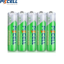 16PC PKCELL 850mAh 1.2V AAA NI-MH aaa Rechargeable Battery Ni-Mh Pre-charged aaa Battery Batteries + 4pcs Battery Case Boxes