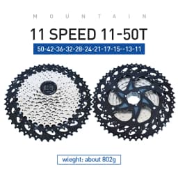VG SPORTS 8 9 10 11 Speed Velocidade Mountain Bike Cassette bicycle Freewheel MTB Bike Cassette Sprocket 32T 36T 40T 42T 46T 50T