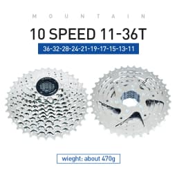 VG SPORTS 8 9 10 11 Speed Velocidade Mountain Bike Cassette bicycle Freewheel MTB Bike Cassette Sprocket 32T 36T 40T 42T 46T 50T