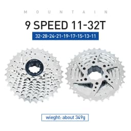 VG SPORTS 8 9 10 11 Speed Velocidade Mountain Bike Cassette bicycle Freewheel MTB Bike Cassette Sprocket 32T 36T 40T 42T 46T 50T