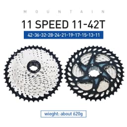 VG SPORTS 8 9 10 11 Speed Velocidade Mountain Bike Cassette bicycle Freewheel MTB Bike Cassette Sprocket 32T 36T 40T 42T 46T 50T