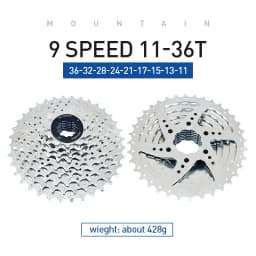 VG SPORTS 8 9 10 11 Speed Velocidade Mountain Bike Cassette bicycle Freewheel MTB Bike Cassette Sprocket 32T 36T 40T 42T 46T 50T
