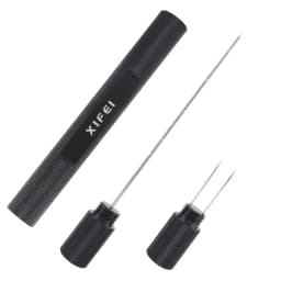 XIFEI 2 in 1 Cigar Draw Enhancer Needle Tool Cigar Punch & Holder Cigars Drill Accessories Gift For Men
