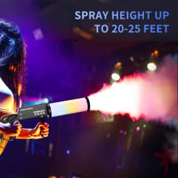 MOKA SFX Led Co2 Gun Handheld Cryo Led Co2 Jet Machine Pistol Special Effects Co2 Cannon Guns With Lights Co2 Cannon