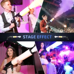 MOKA SFX Led Co2 Gun Handheld Cryo Led Co2 Jet Machine Pistol Special Effects Co2 Cannon Guns With Lights Co2 Cannon