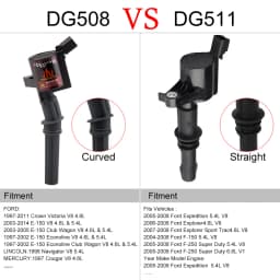 8Pcs Ignition Coil For Ford F150 F250 F550 Expedition 4.6L 5.4L 6.8L V8 V10 DG508 FD503 2000 2001 2002-2004 Ignition Coil Pack