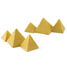 12PCS Simulation Ancient Egypt Model Ornaments Miniature Egyptian Gods and Goddesses Figurine Set Anubis Sphinx Pyramids