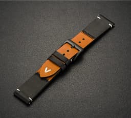 20/22mm Leather Band for Samsung Galaxy Watch 4 6 5 3/46mm/42mm/active 2 Gear S3 /S2/Sport bracelet Huawei watch GT/2/2e Strap