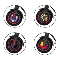 1 Pair Scooter Motor Protection Sticker Waterproof Electric Scooter Front Wheel Sticker Cover Film For XiaoMi Scoote 1S/M365/PRO