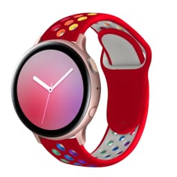 20/22mm band for Samsung Galaxy watch 4 6 classic/5/46mm/42mm/Active 2/3 Gear S3 Silicone bracelet Huawei watch GT/2/3/Pro strap